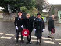 Act of Remembrance in Pitlochry 12 November 2023